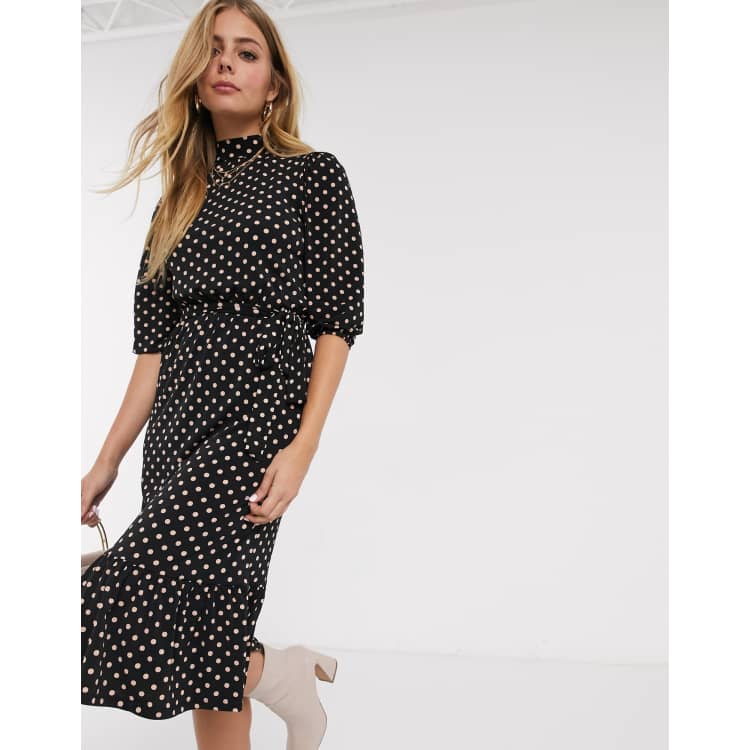 Oasis spot hotsell bardot dress