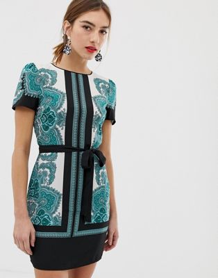 Oasis shift dress in paisley print | ASOS