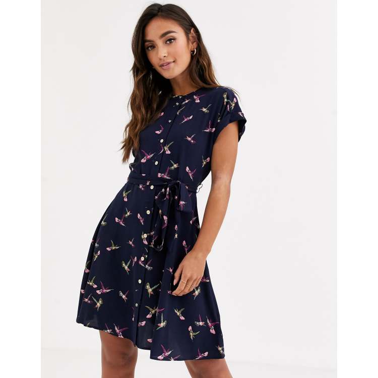 Oasis spot patched outlet shirt dress