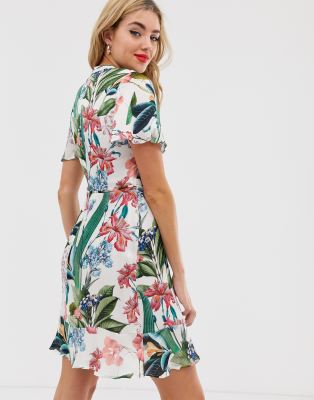 oasis hot tropics skater dress