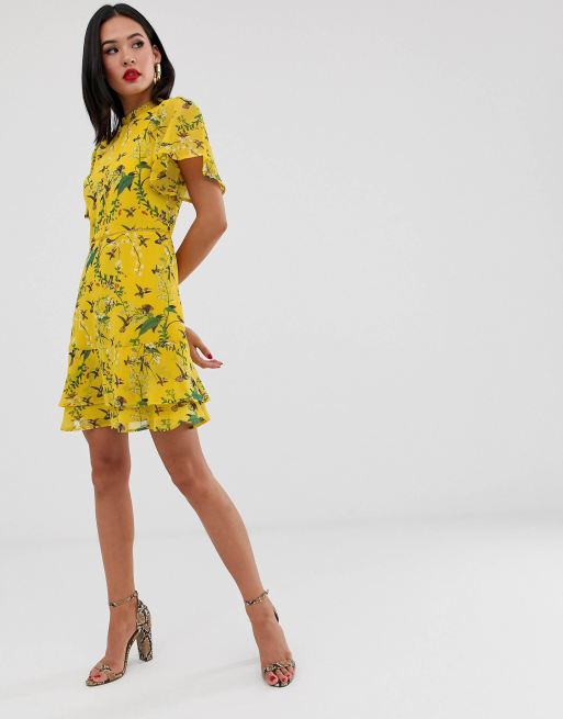 Oasis 2025 dress yellow