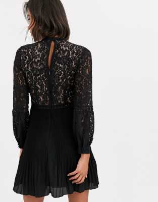 oasis lace top bloom skater dress