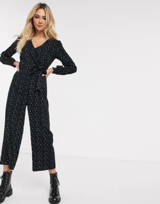 star print jumpsuit