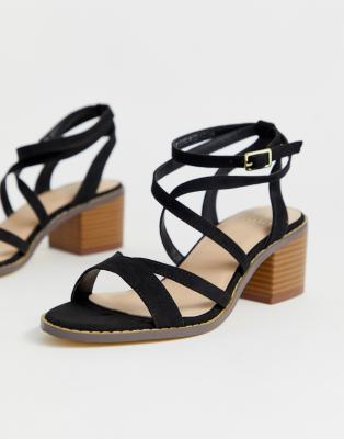 oasis heeled sandals