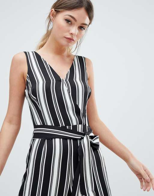 Oasis store stripe jumpsuit