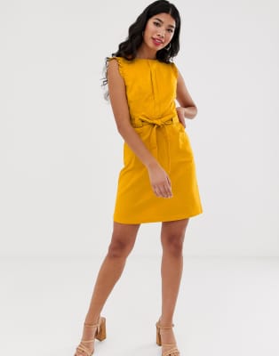 oasis yellow dress