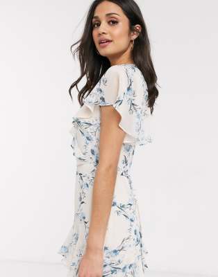 oasis floral maxi dress