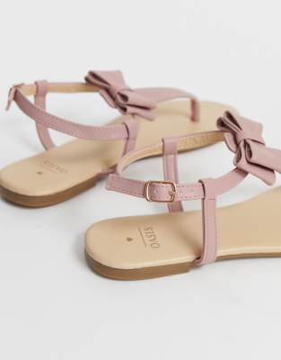 oasis gold sandals