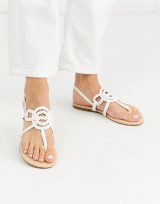 oasis bow toe post sandal