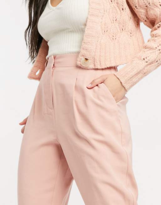 Pantalon rose pale new arrivals