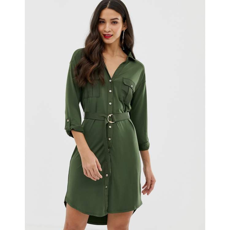 Oasis 2025 khaki dress