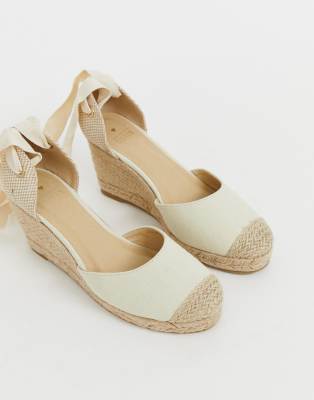 oasis cream espadrilles