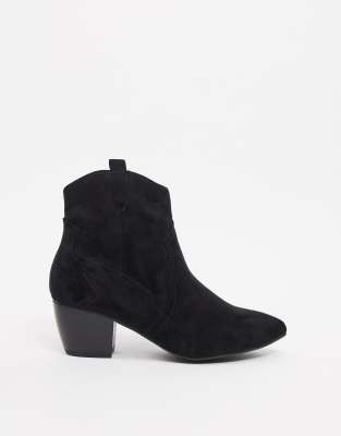 oasis black suede ankle boots