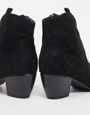 oasis black suede ankle boots