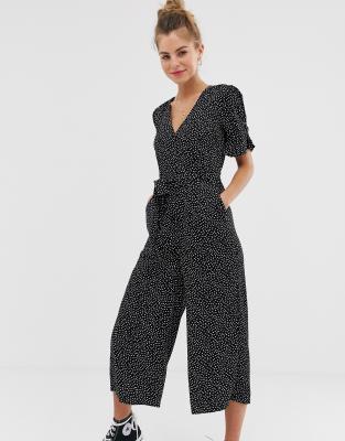 twist wide leg jumpsuit eliza j