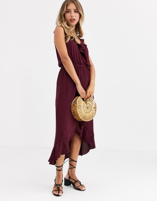 Oasis 2025 berry dress