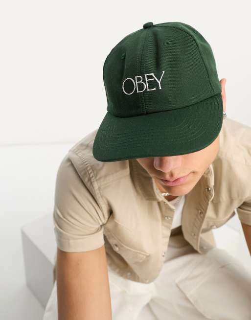 Obey panel hot sale cap