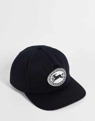 Obey benny snapback cap in black