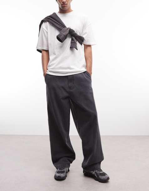 Obey - Bigwig - Jean fonctionnel style charpentier - Noir - view 1