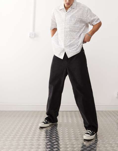 Obey - Bigwig - Pantaloni in velluto a coste neri - view 1