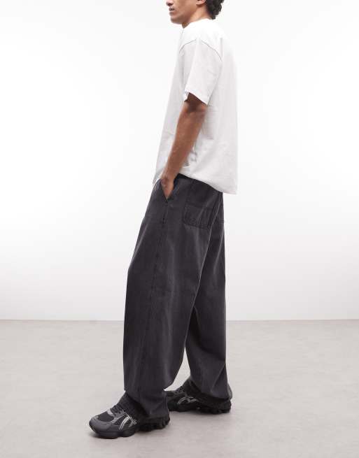 Obey - Bigwig - Sorte tømrer-jeans i utility-stil, 2 af 5