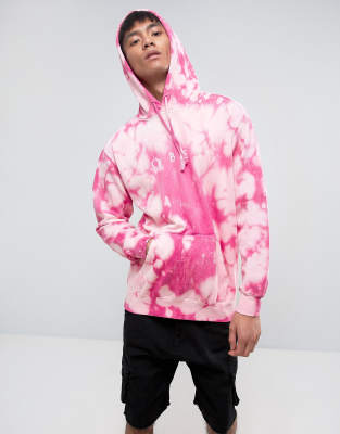 bleached obey hoodie