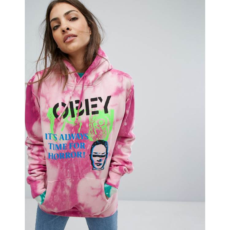 Obey cheap bleached hoodie