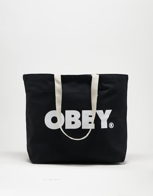 Obey shop tote bag