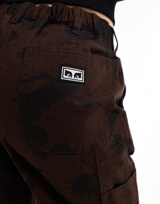 Carhartt WIP Pierce straight leg pants in brown