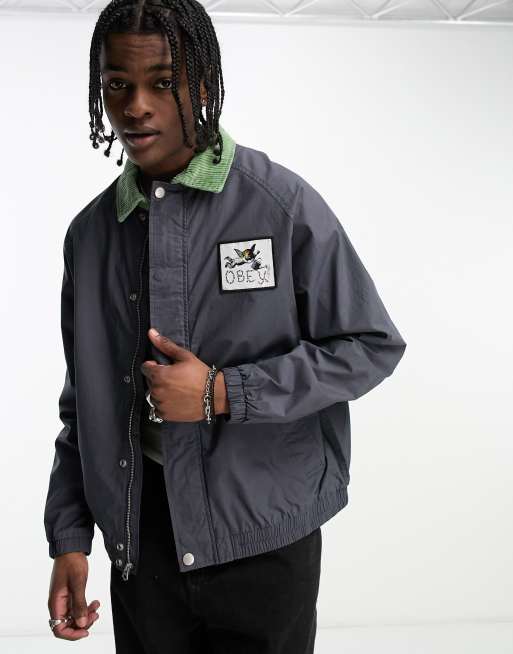 Obey bryson jacket in navy