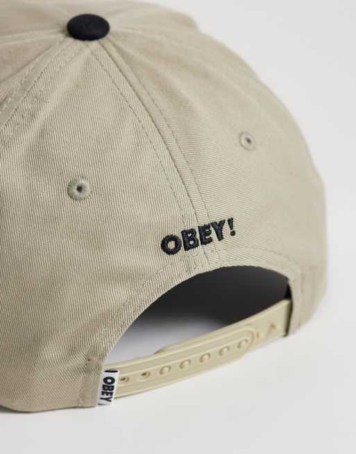 Obey - Casquette à cinq empiècements avec visière contrastante et imprimé outil - Multicolore, 2 de 3