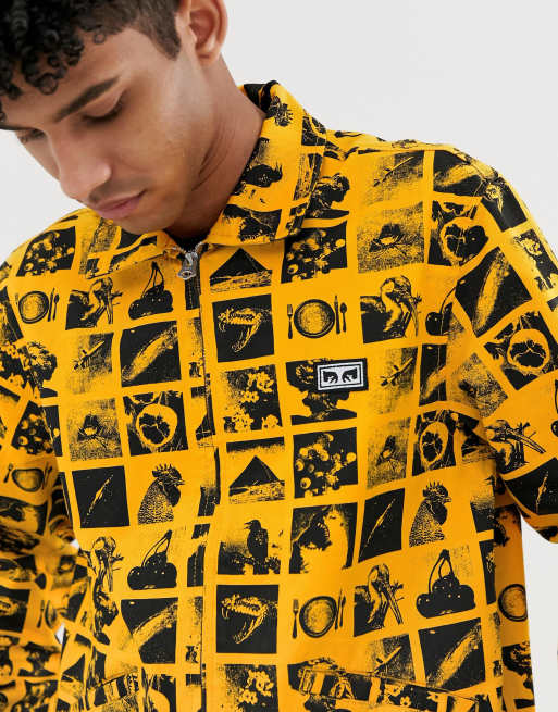 Obey shop trucker jacket