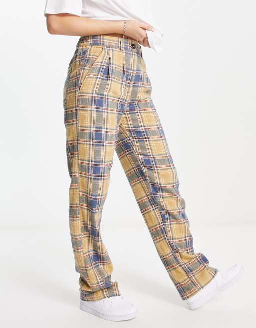 Obey plaid pants online