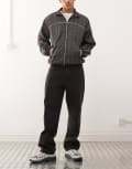 [Obey] Obey classic baggy jeans in faded black W28 Faded Black