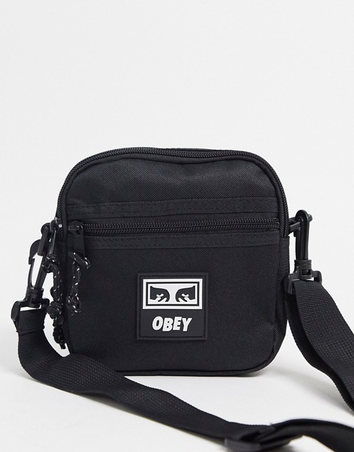 Obey conditions flight bag in black