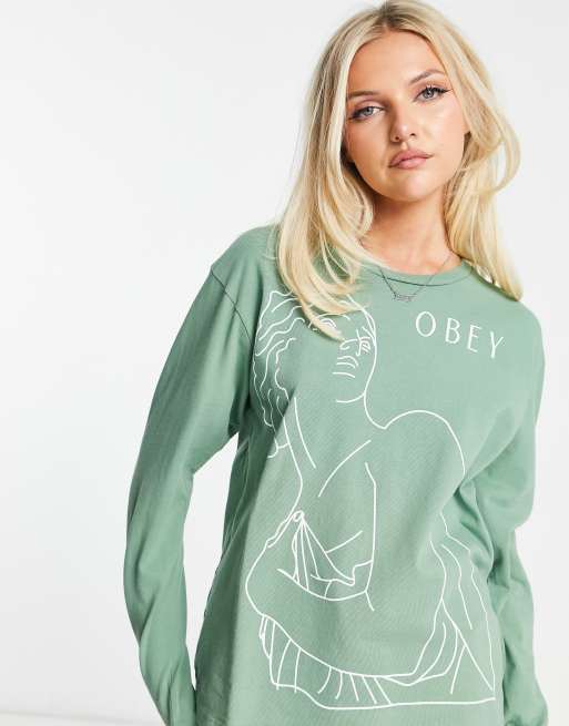 obey long sleeve women's