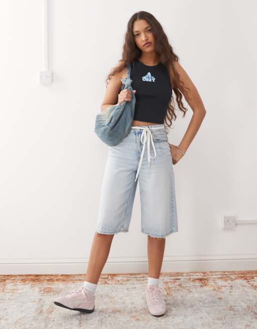 Obey – Czarny top bez rękawów z nadrukiem anioła z logo, 2 z 4