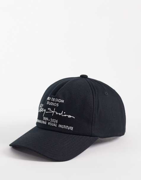 Obey - Design Studios - Casquette à cinq pans avec bride arrière - Noir - view 1