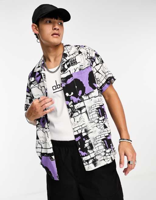 Obey - Detector - Chemise imprimée - Blanc