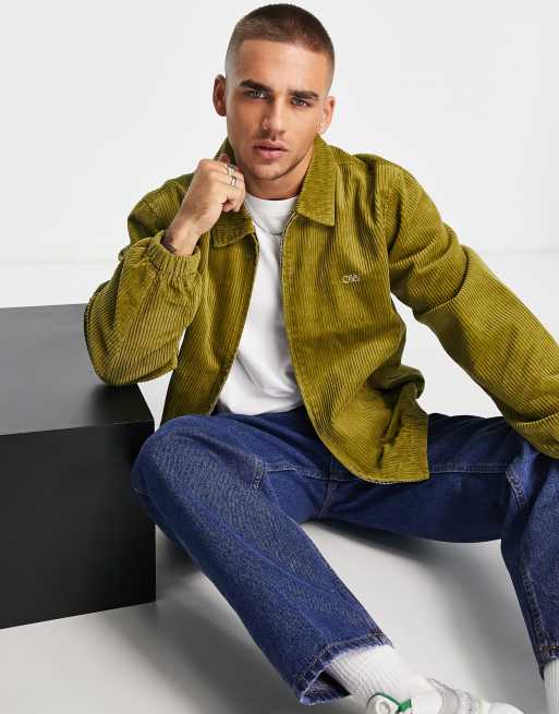 Obey - Dibbs - Corduroy jack in kaki