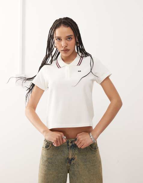 Obey - Dual - Polo manches courtes à logo - Blanc cassé - view 1