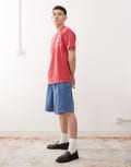 [Obey] Obey Easy denim carpenter shorts in light indigo-Blue W34 Light indigo