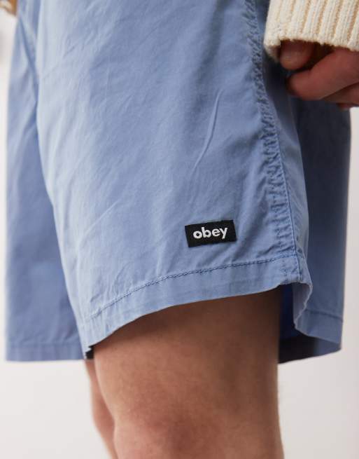 Obey – Easy – Gravel Trail – Blekblå shorts, 3 av 5