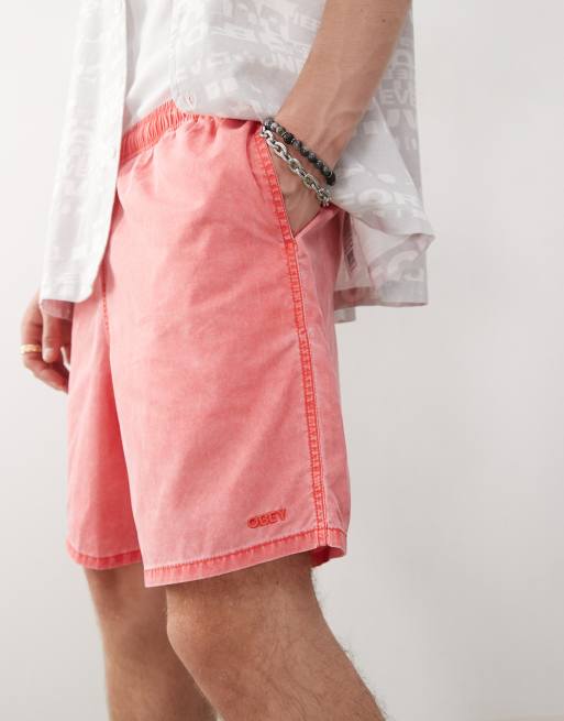 Obey - Easy - Short en coton et nylon - Sauce pimentée, 2 de 5