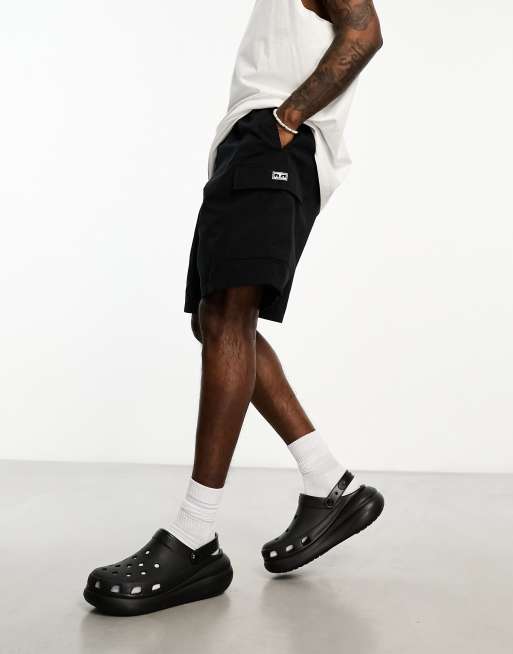 Obey - Easy - Sorte cargoshorts i ripstop-stof