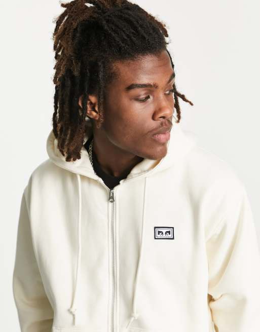 Obey deals zip hoodie