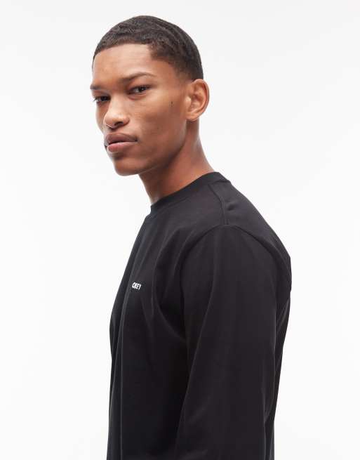 Obey – Established Works – Langärmliges Shirt in Schwarz, 4 von 5