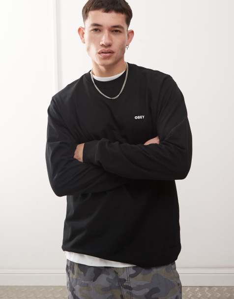 Obey - Established works - Sweatshirt in zwart - view 1