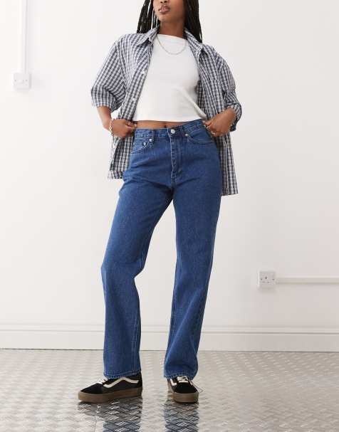 Obey - Everyday - Denimjeans i mørkeblå vask i slim fit - view 1