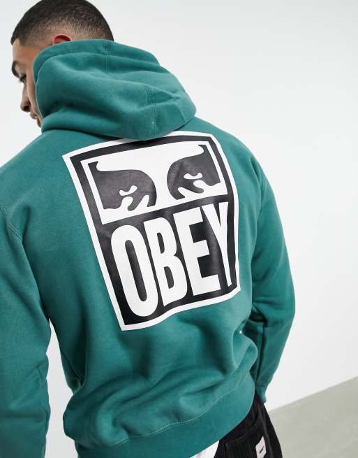 Felpa hot sale obey uomo